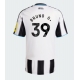 Maillot de foot Newcastle United Bruno Guimaraes #39 Domicile vêtements 2025-26 Manches Courtes Maillot de foot Newcastle United Bruno Guimaraes #39 Domicile vêtements 2025-26 Manches Courtes
